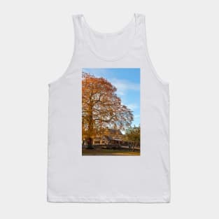 Bourton on the Water Autumn Trees Cotswolds UK Tank Top